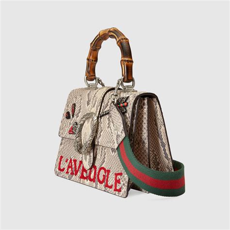 gox head snake skin gucci bag|dionysus handbags gucci.